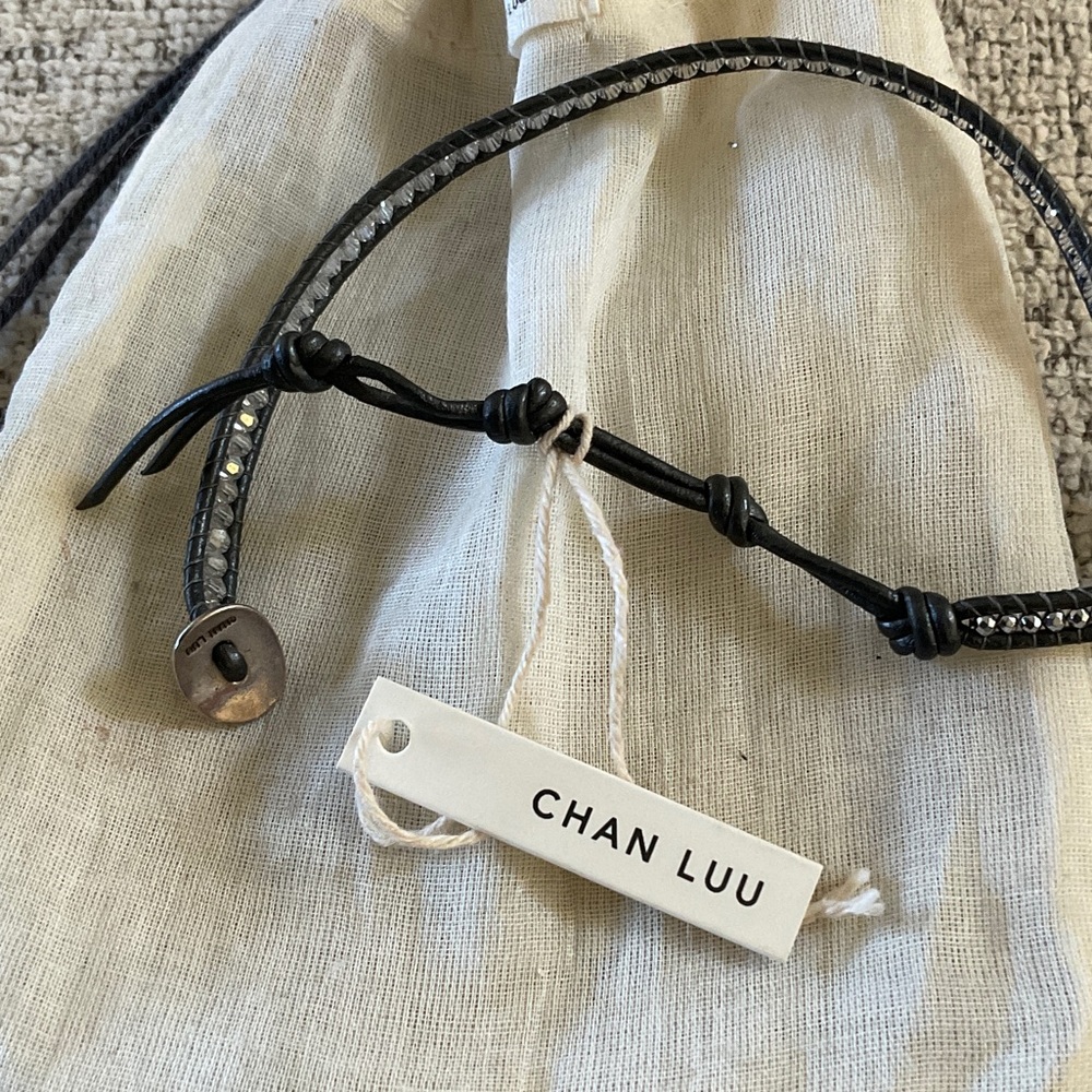 Chan Luu Black and Silver Wrap Bracelet - Picture 3 of 4
